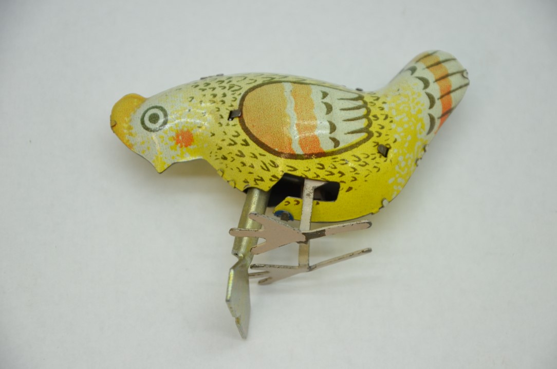 Tin Toy: Clockwork Rooster – made in Russia 