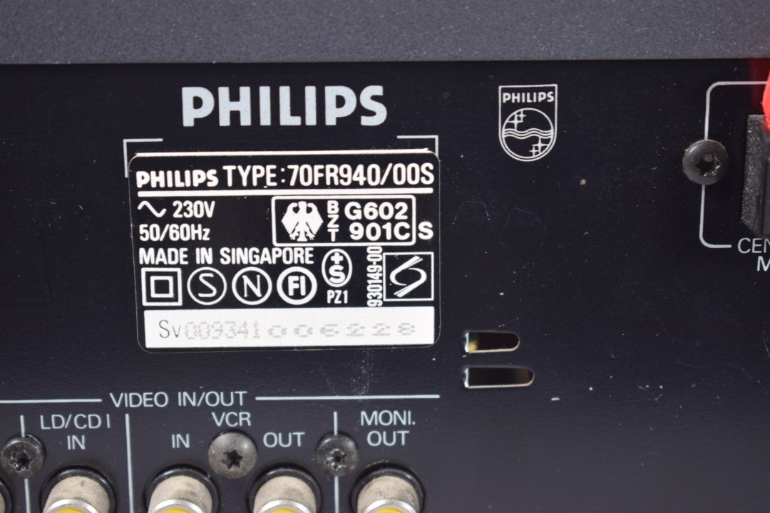 Philips 70FR940 Stereo Receiver with original user manual