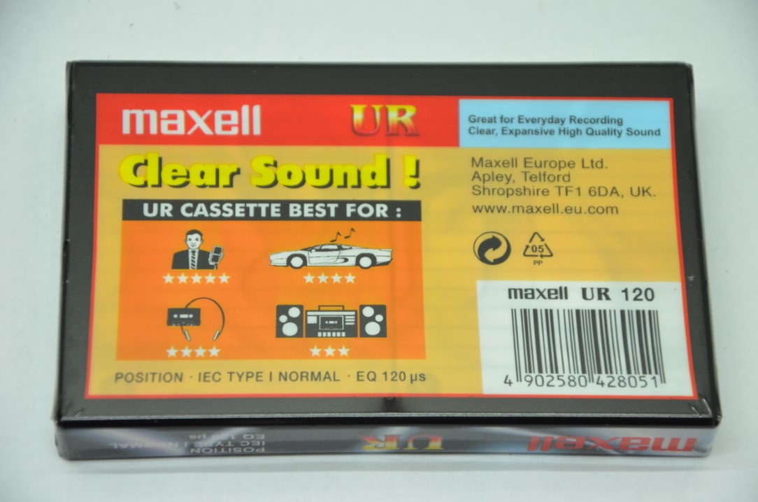 Maxell UR120 IEC TYP I Audio Kassette