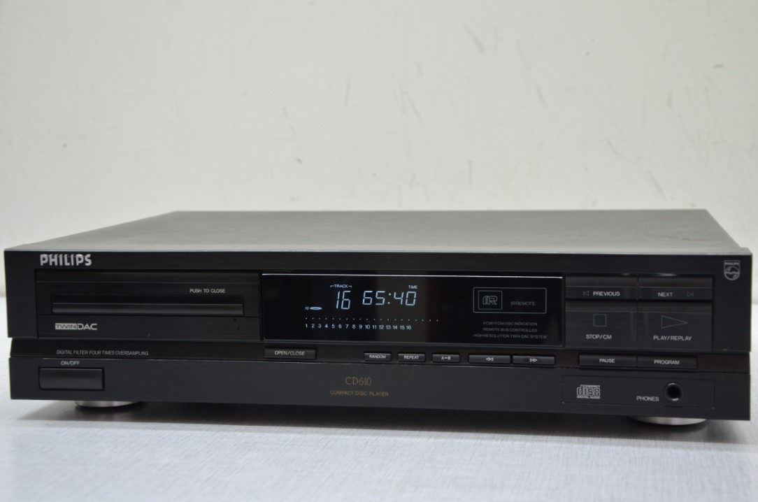 Philips CD610 TWINDAC CD-Player