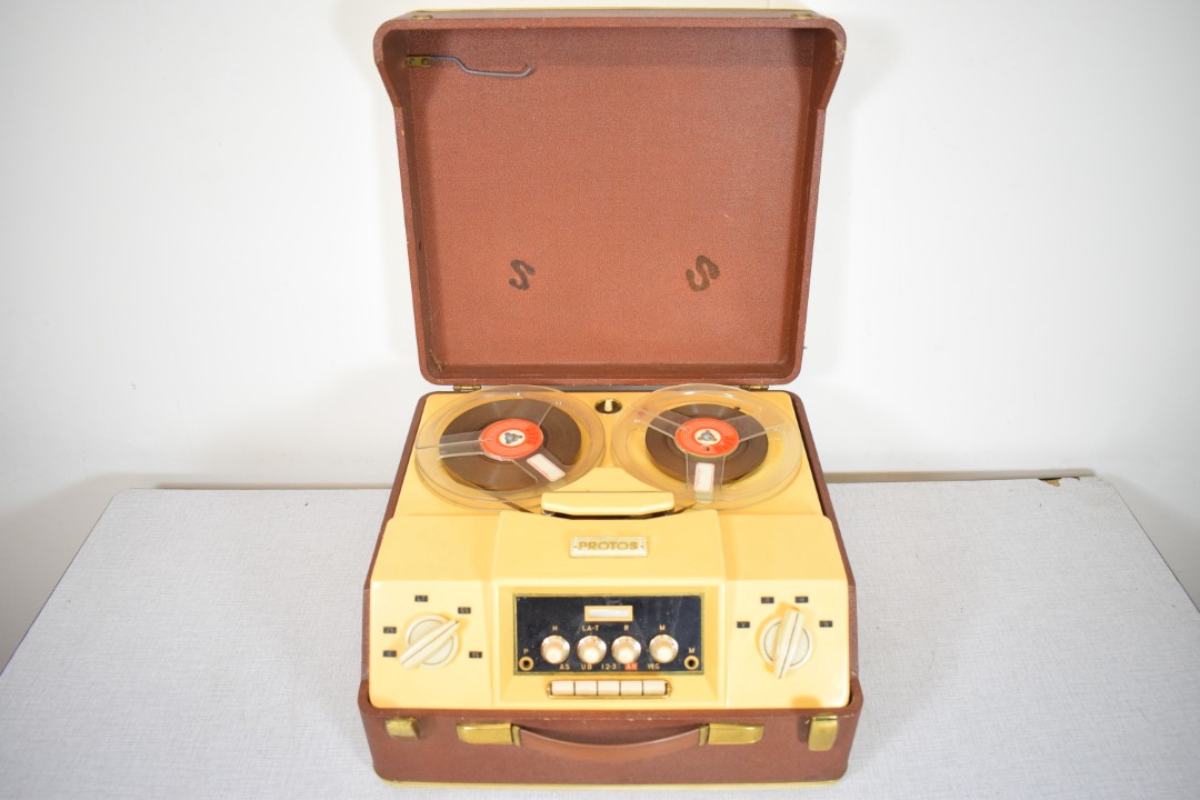 Protos H-604 Tube Tape Recorder – Number 1